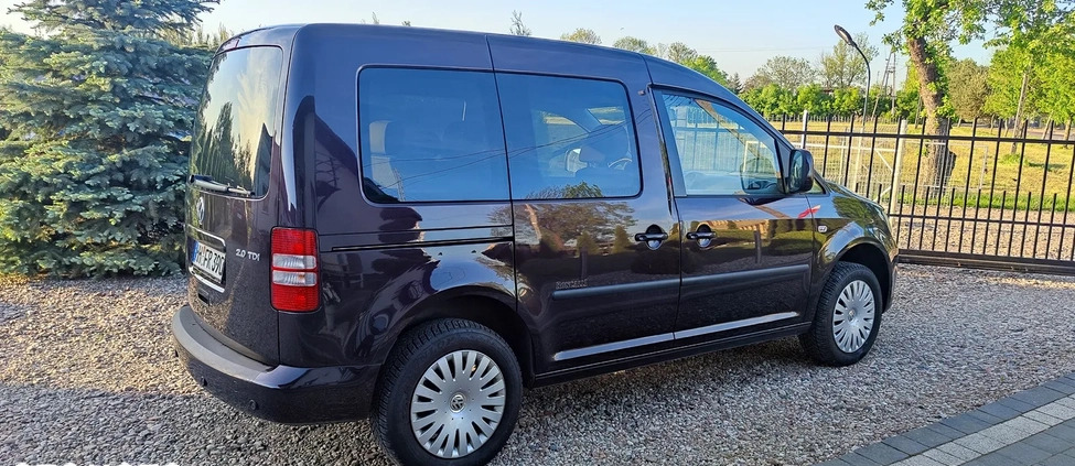 Volkswagen Caddy cena 39900 przebieg: 173000, rok produkcji 2012 z Tarnowskie Góry małe 704